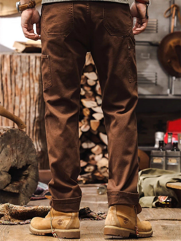ROVESSA ROMA | PANTALONI IN COTONE UTILITY DA UOMO