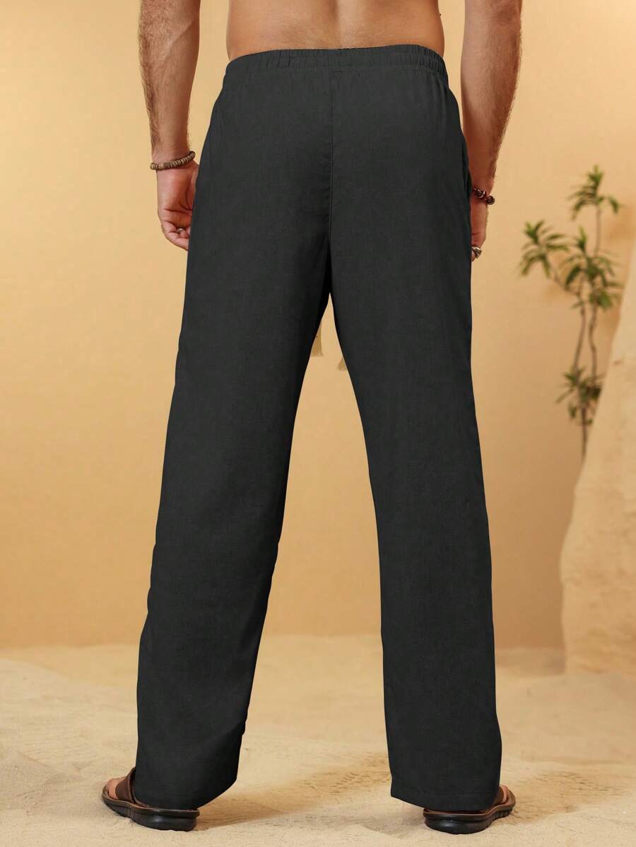 SIMONE | PANTALONI CROPPED IN LINO