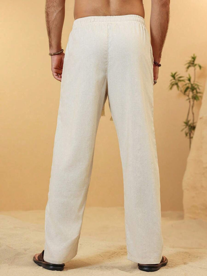 SIMONE | PANTALONI CROPPED IN LINO