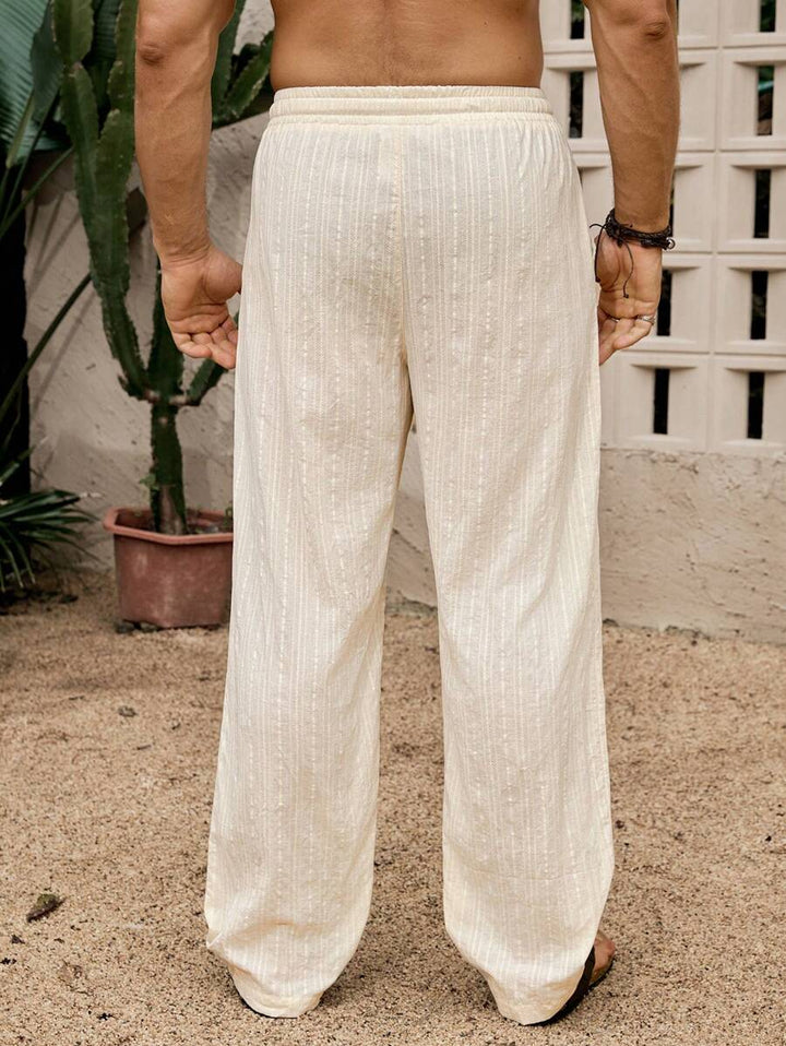 SIMONE | PANTALONI CROPPED IN LINO