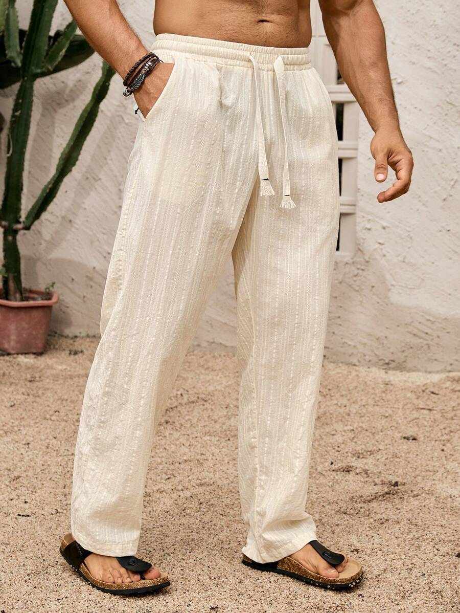 SIMONE | PANTALONI CROPPED IN LINO