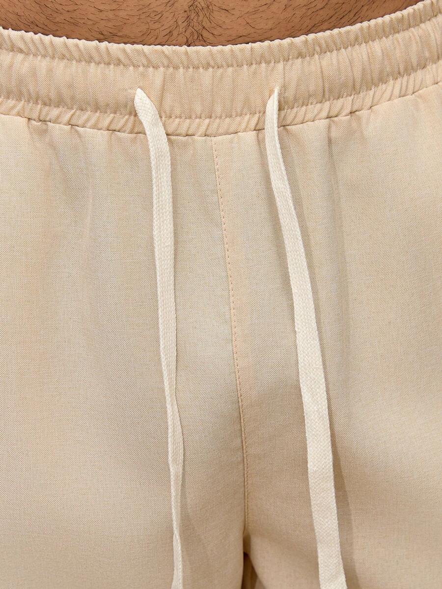 SIMONE | PANTALONI CROPPED IN LINO