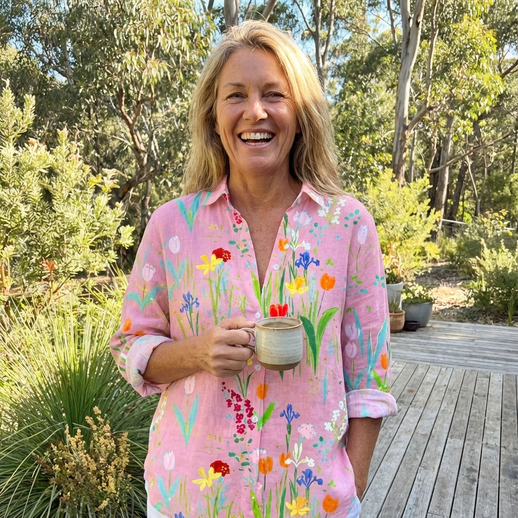 Fiona™ | Blouse Jardin de Printemps