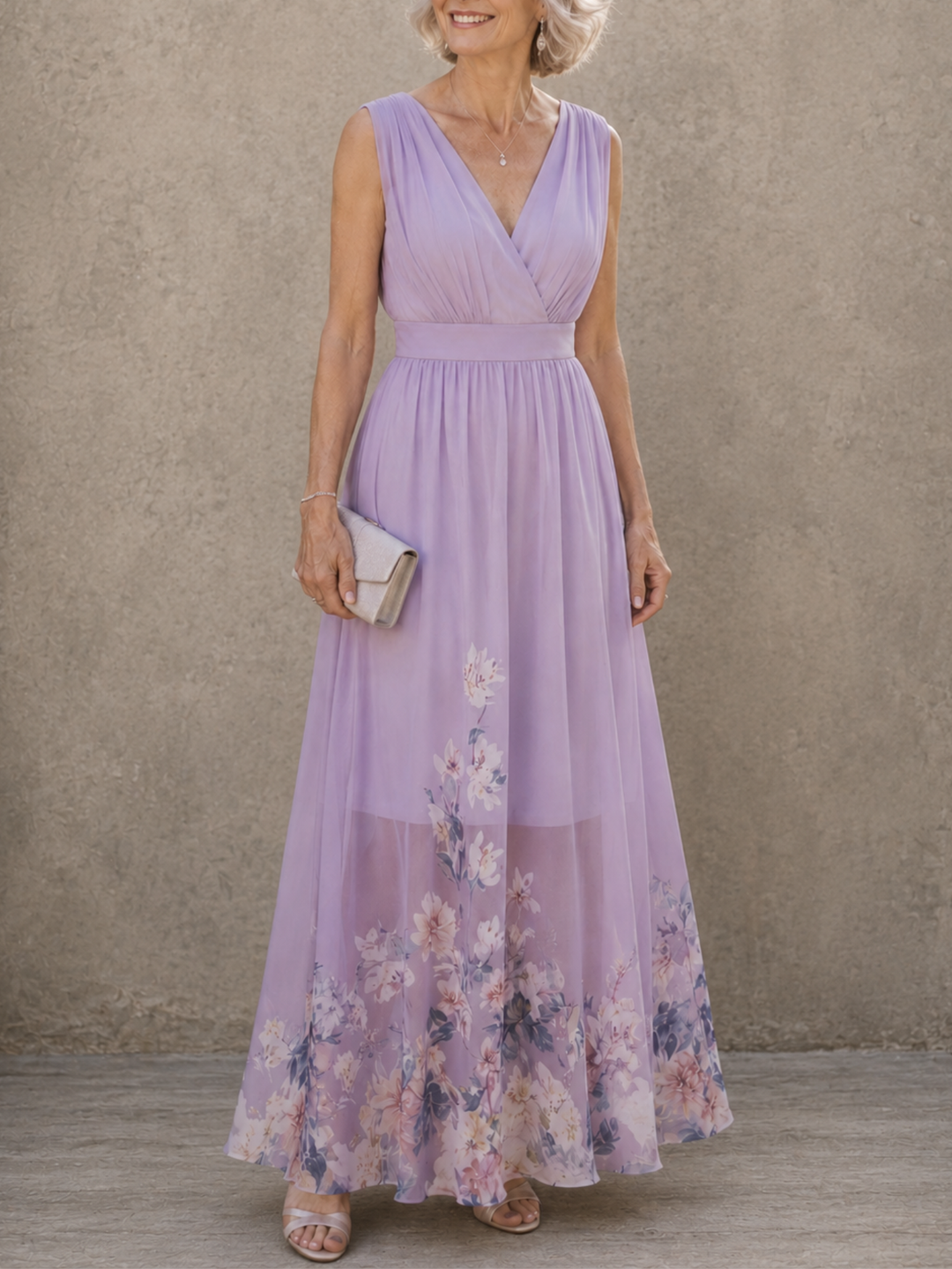 Sophia™ | Floral Elegance Maxi Dress