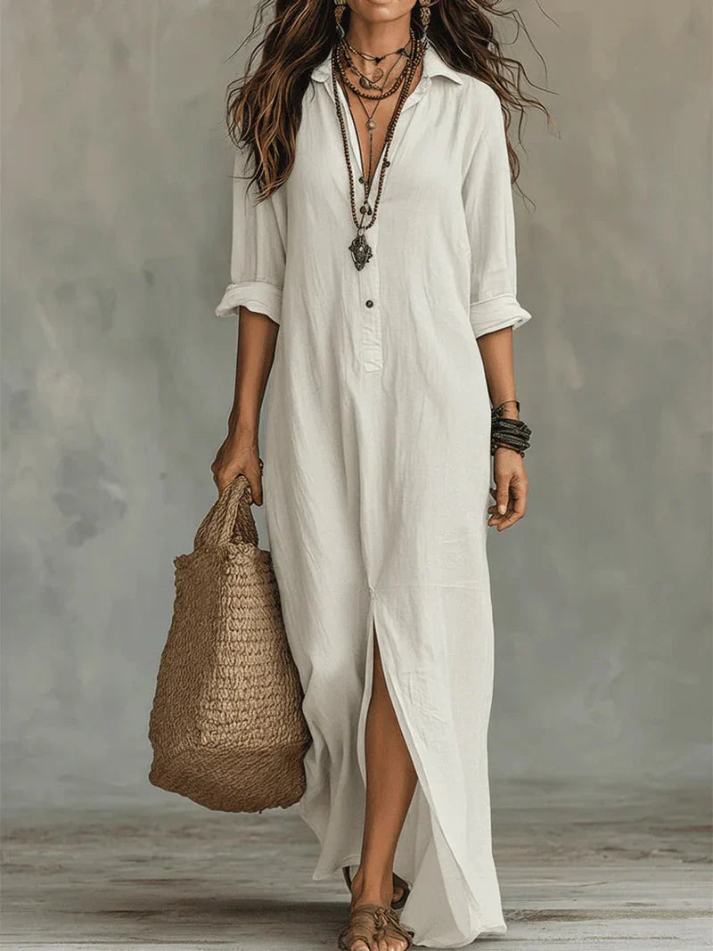 Elara | Bohemian Breeze Maxi Dress
