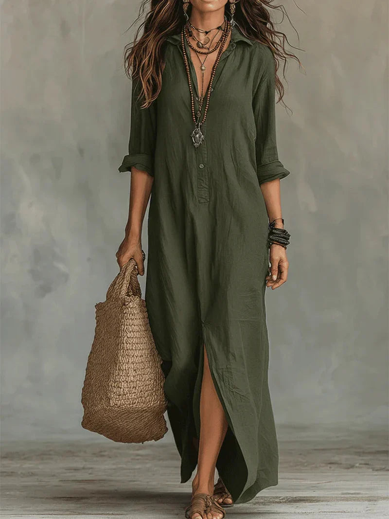 Elara | Bohemian Breeze Maxi Dress