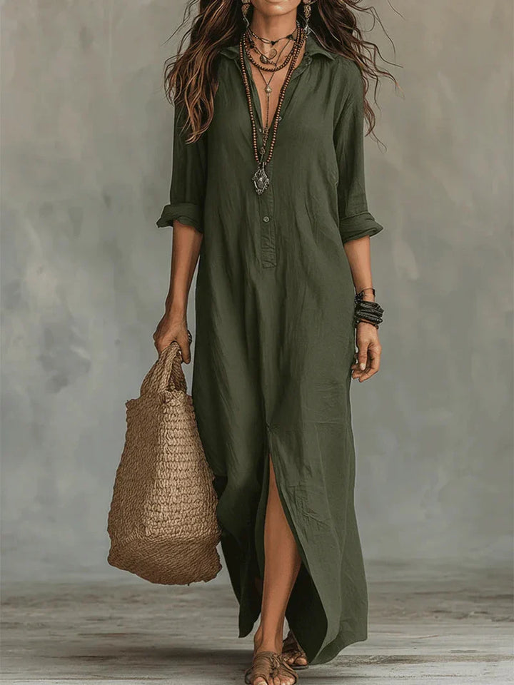 Elara | Bohemian Breeze Maxi Dress