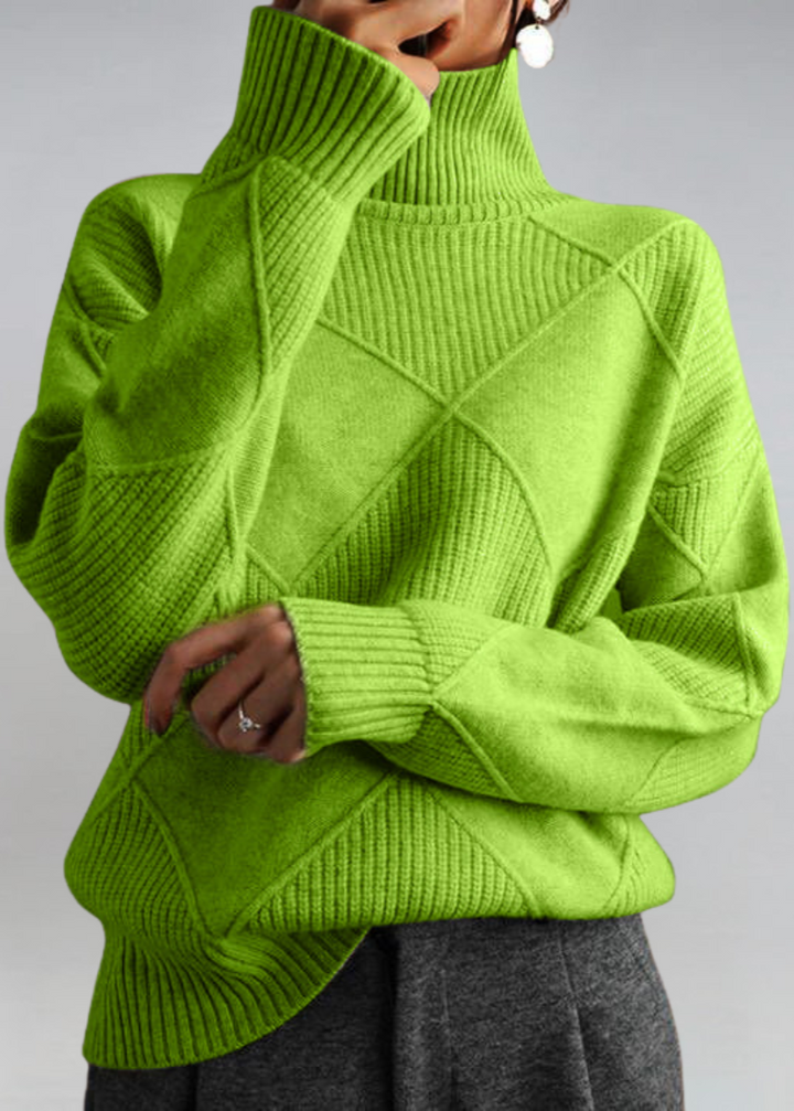 Olivia | Maglione con collo morbido