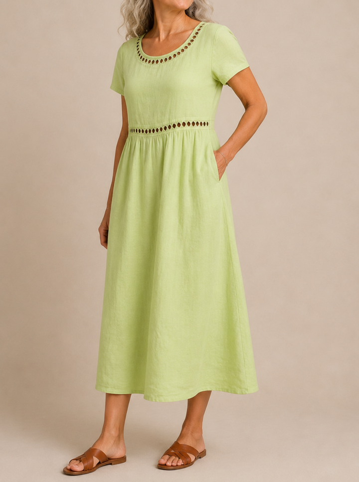 Amelia | Elegant Comfort Midi Dress