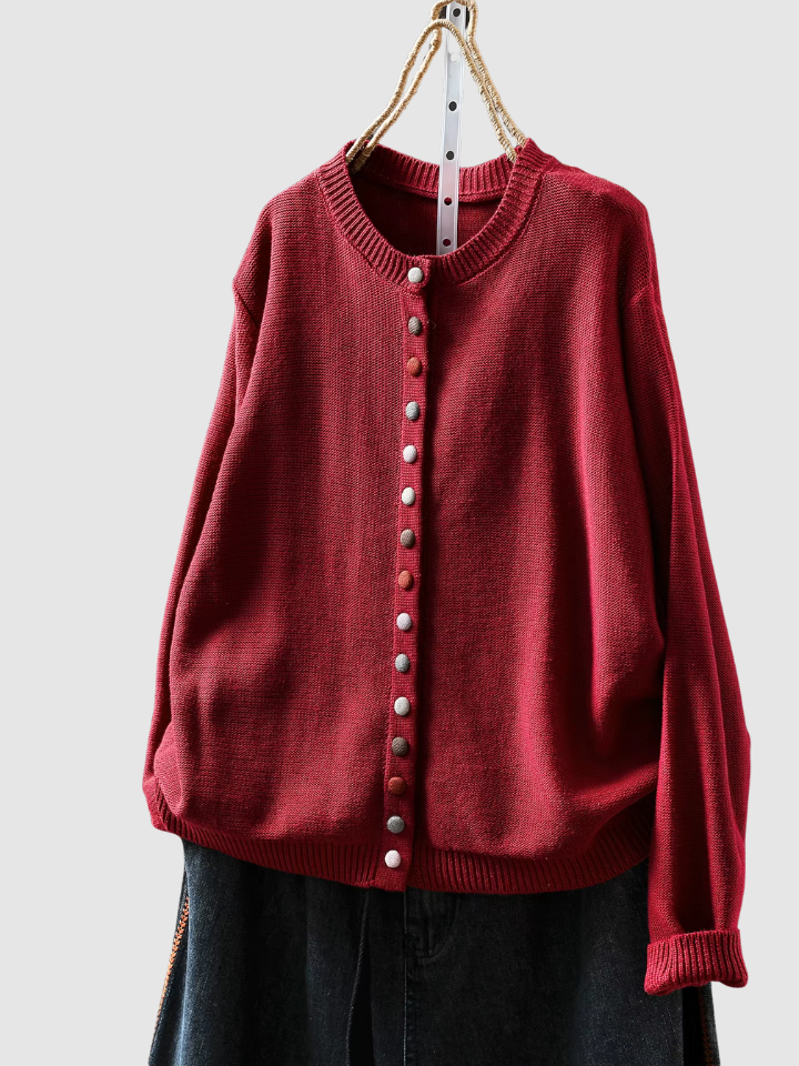 MARGOT™|ELEGANTE CARDIGAN IN COTONE