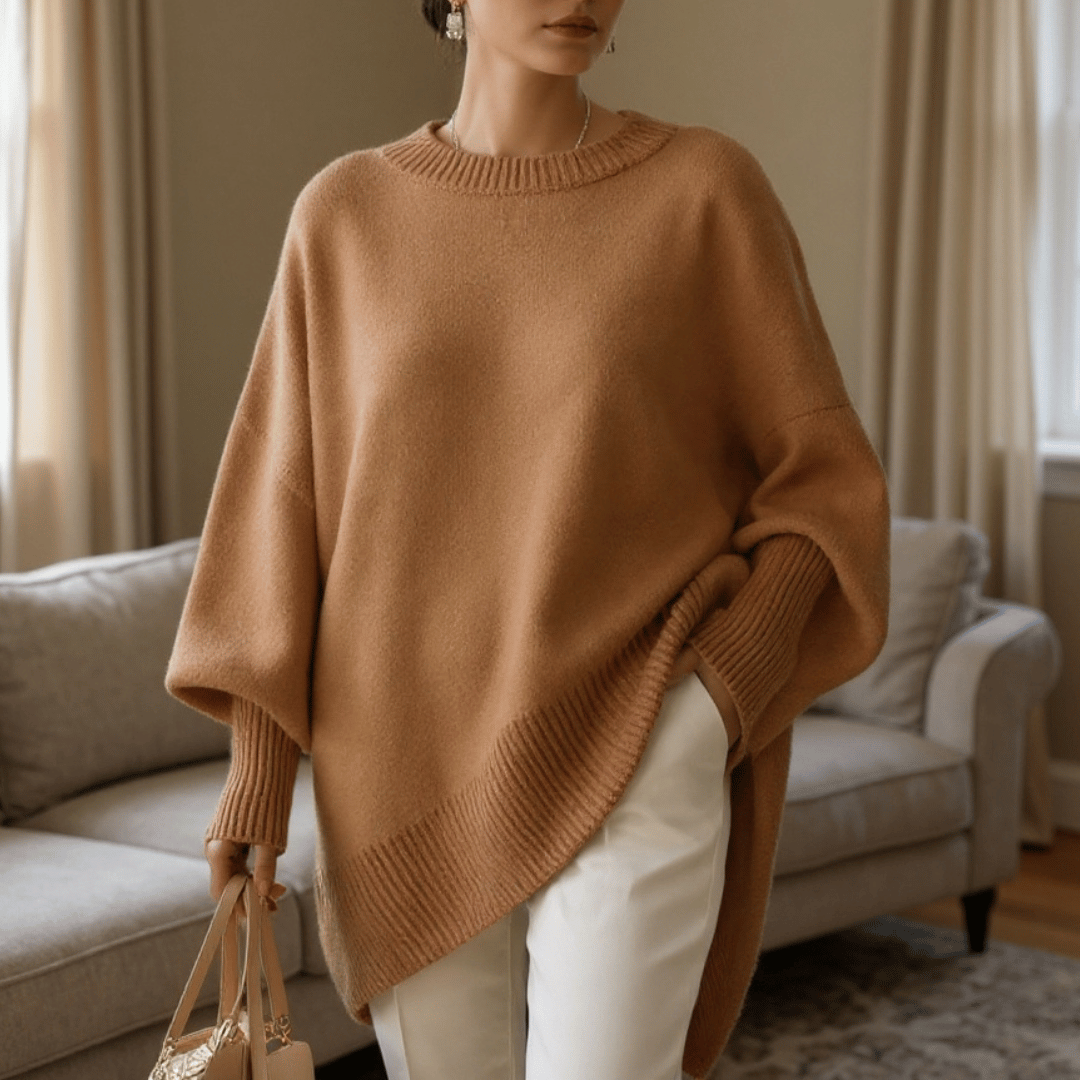 Mariella – Morbido maglione girocollo