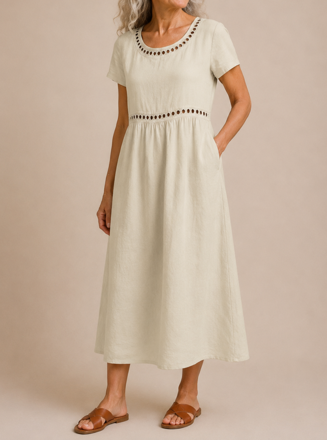 Amelia | Elegant Comfort Midi Dress