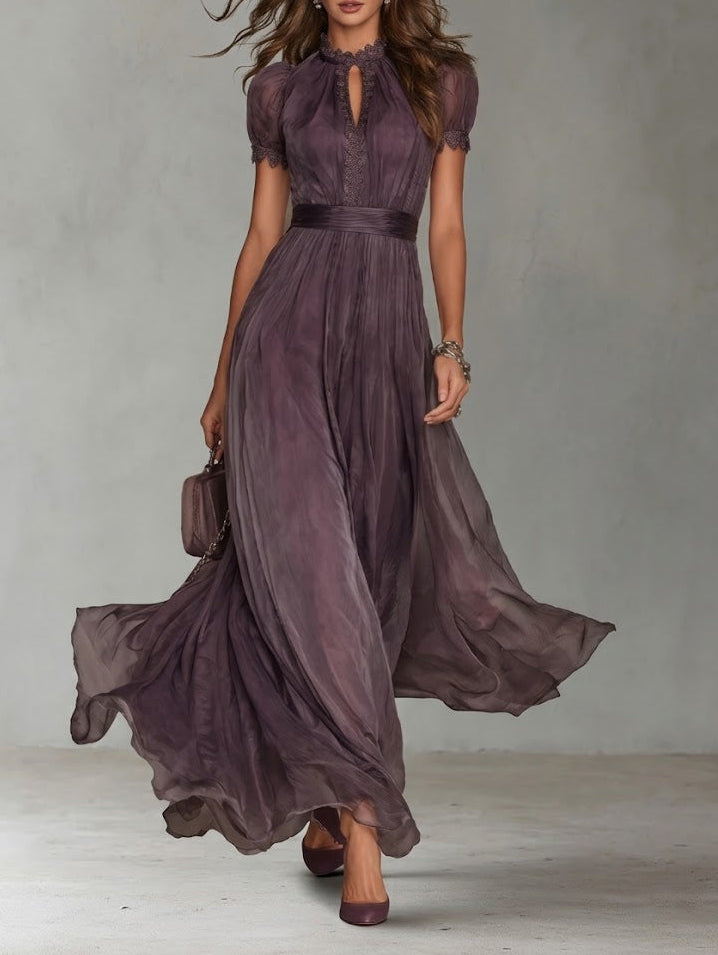Gloria | Vestido largo morado