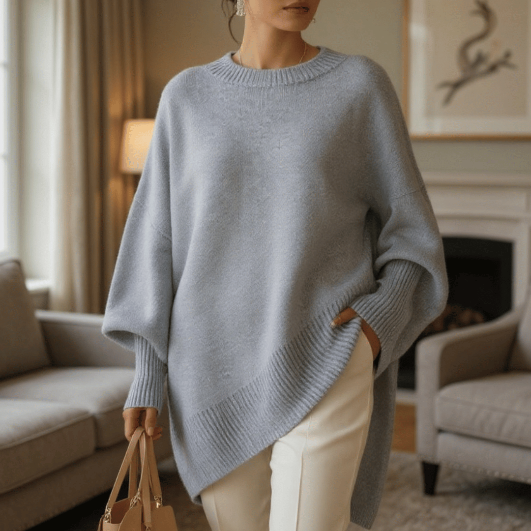 Mariella – Morbido maglione girocollo