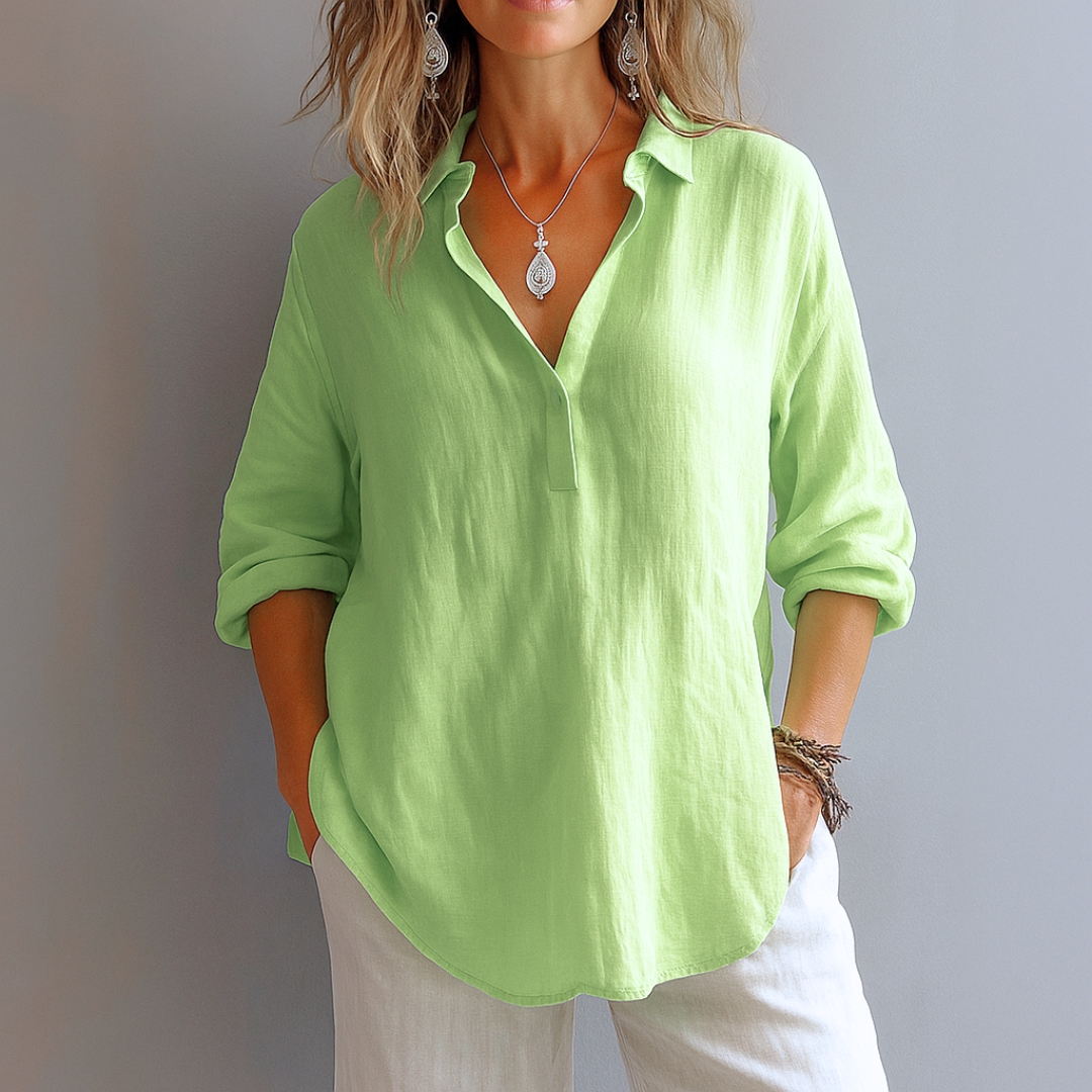 Marianne | elegante blusa in lino