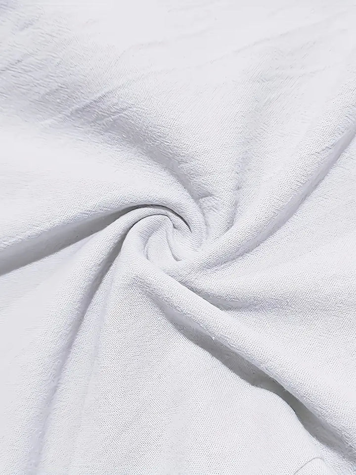 NICHOLS | PANTALONI LARGHI IN LINO CON COULISSE