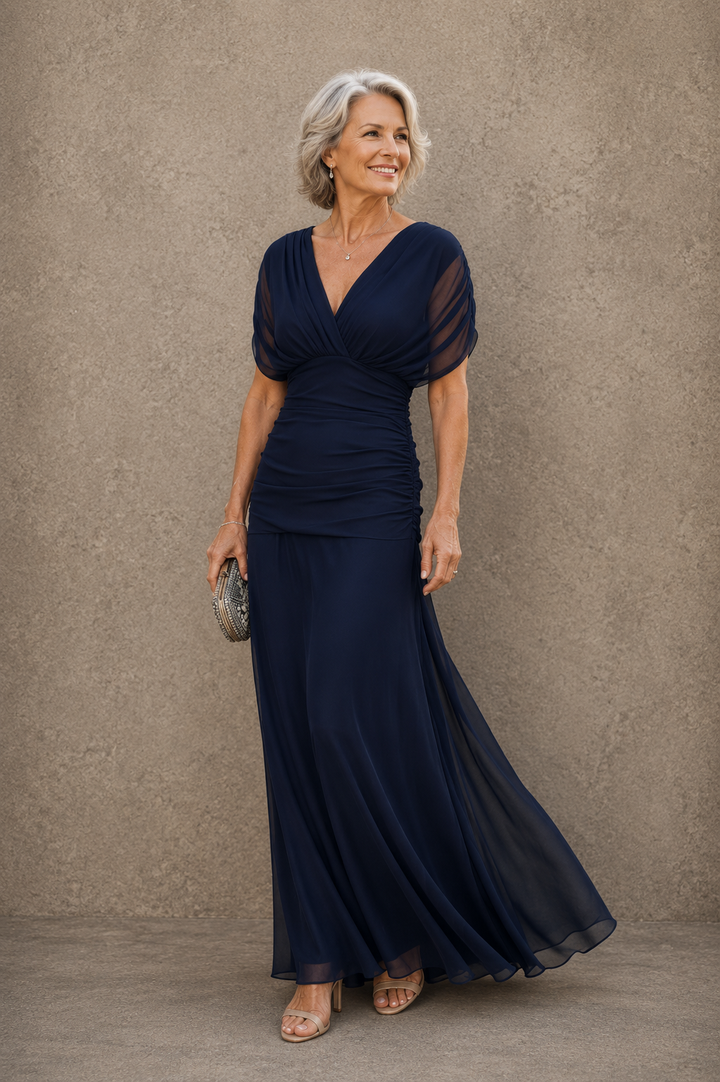 Celeste™ | Elegant Chiffon Evening Dress