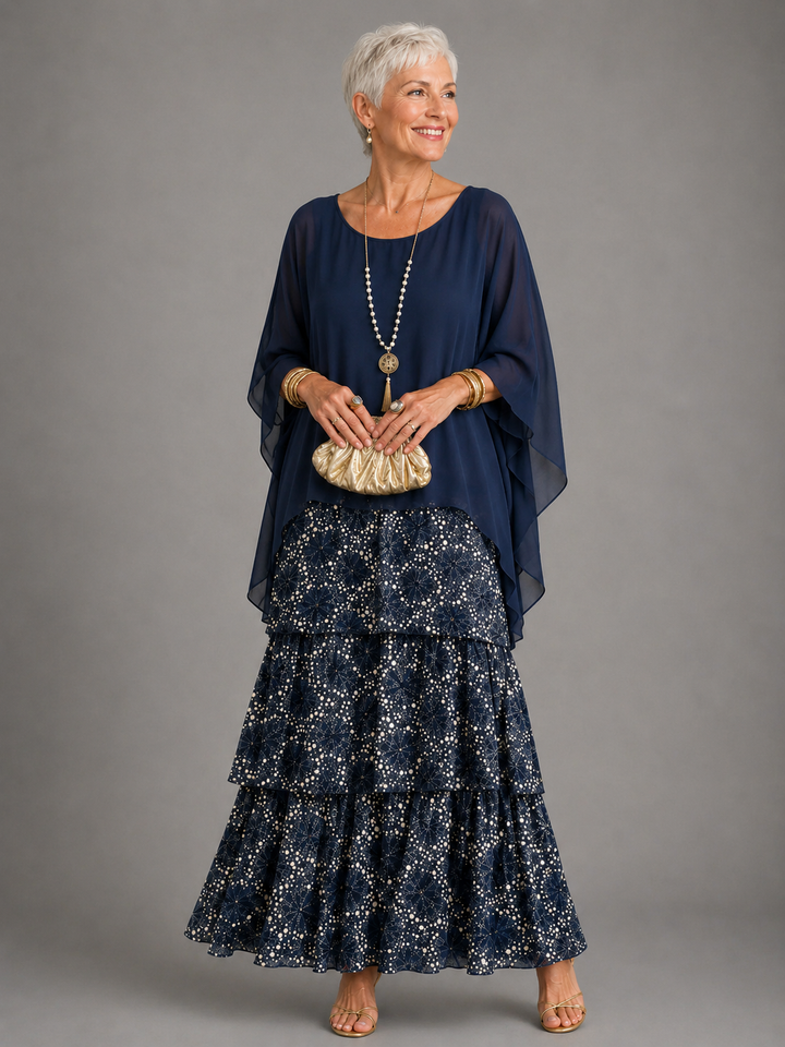 Lily | Elegant Flowing Maxi Dress