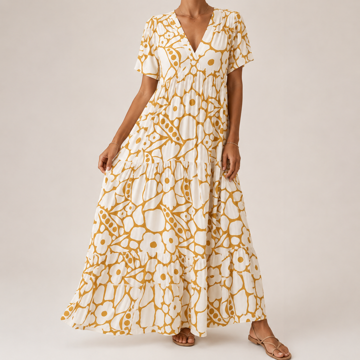 Iris | Elegant bohemian dress