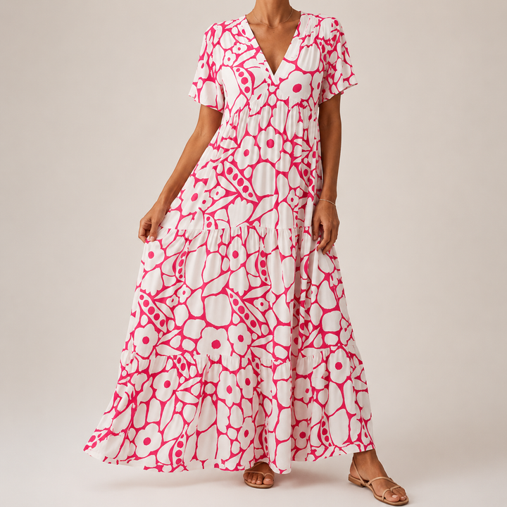 Iris | Elegant bohemian dress