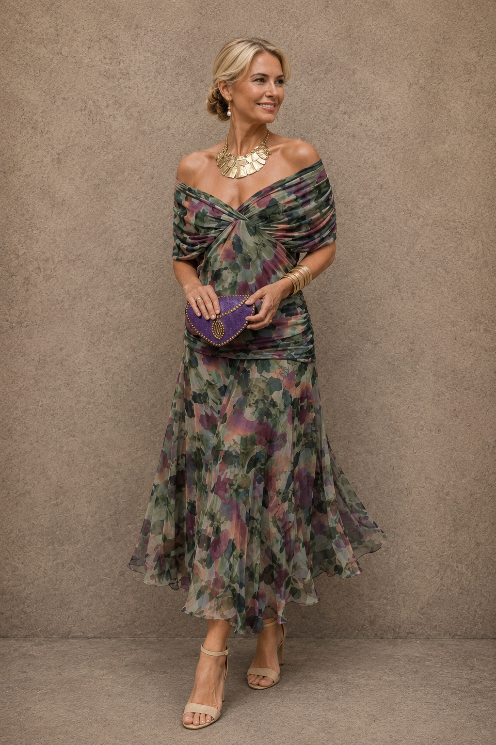 Celeste™ | Elegant Chiffon Evening Dress