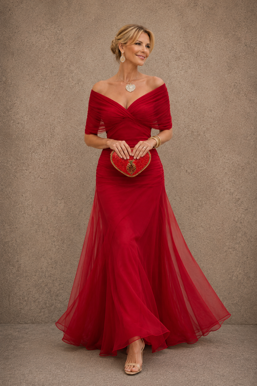 Celeste™ | Elegant Chiffon Evening Dress