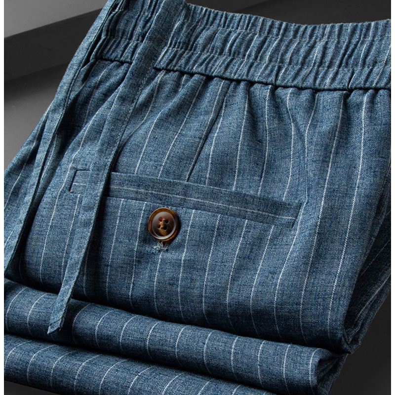 PANTALONI IN COTONE-LINO MILANO