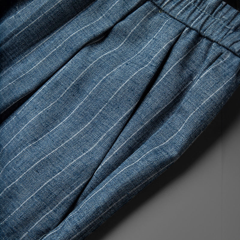 PANTALONI IN COTONE-LINO MILANO