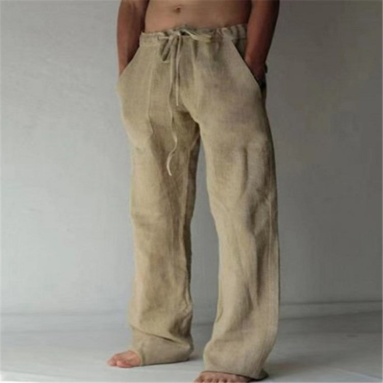 TOMMASO | PANTALONE IN LINO LEGGERO