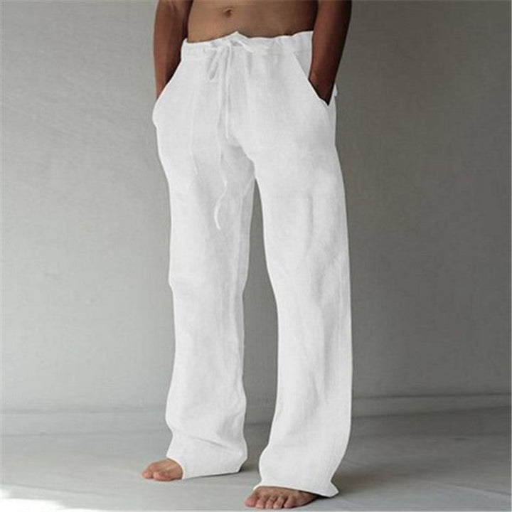 TOMMASO | PANTALONE IN LINO LEGGERO