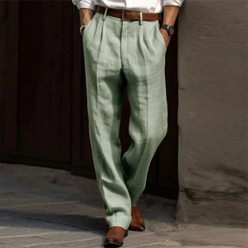 MATTEO | PANTALONI CLASSICI IN COTONE