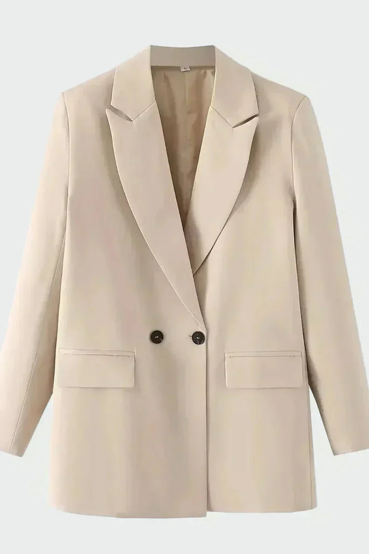 Elizabeta - Chaqueta oversize de corte moderno