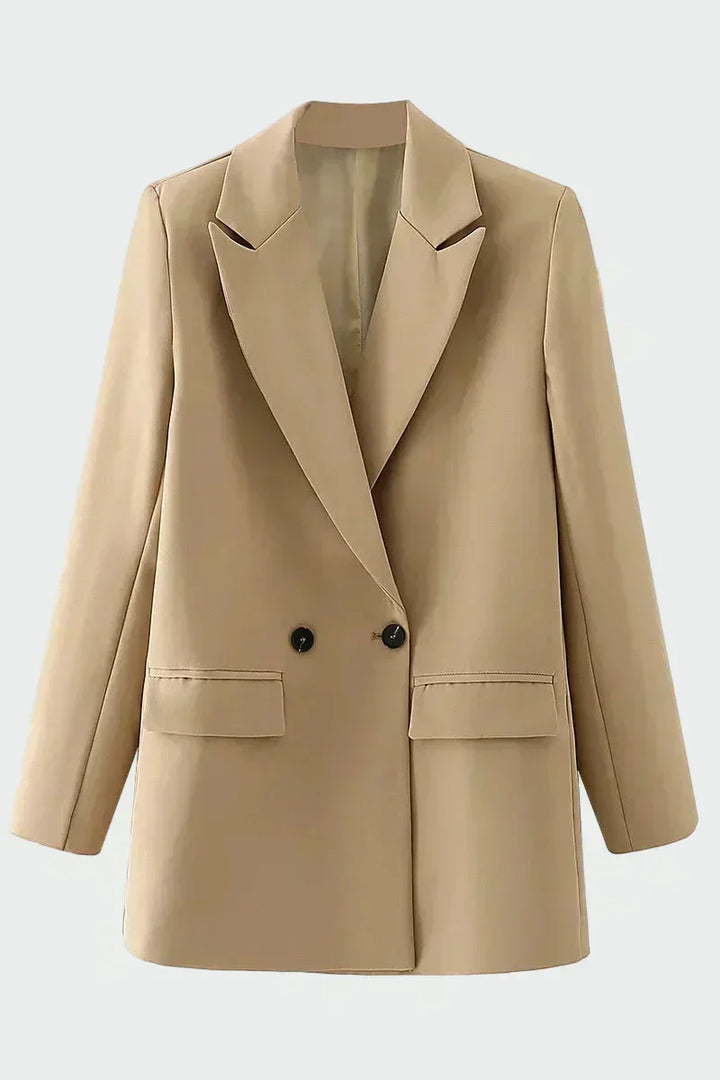 Elizabeta - Chaqueta oversize de corte moderno