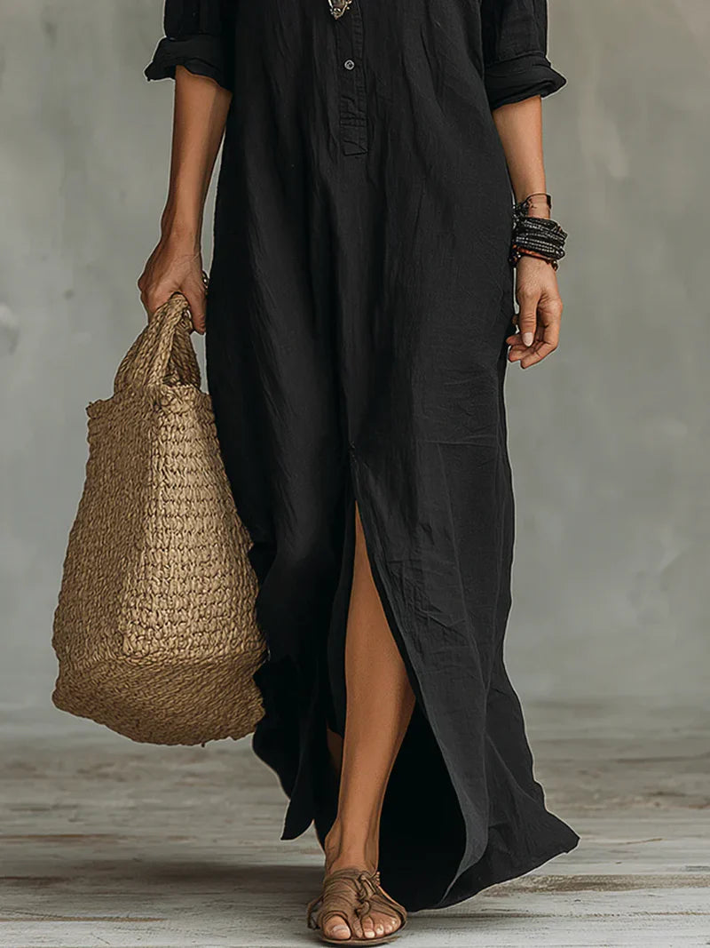 Elara | Bohemian Breeze Maxi Dress