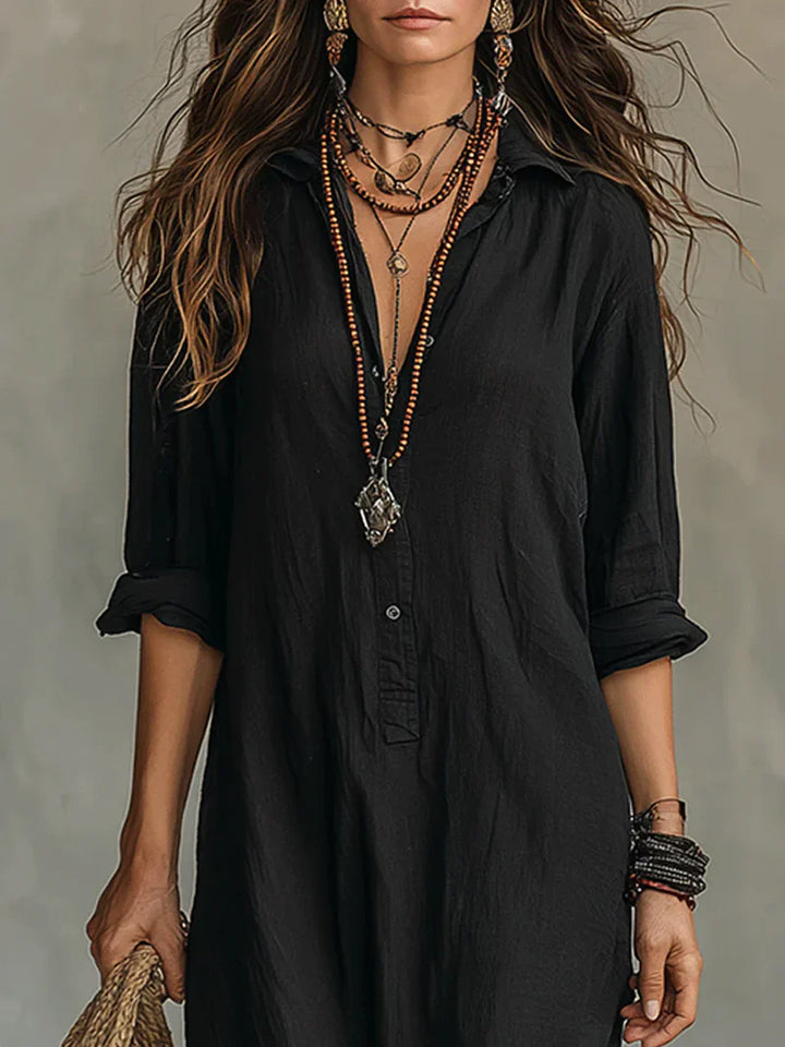 Elara | Bohemian Breeze Maxi Dress
