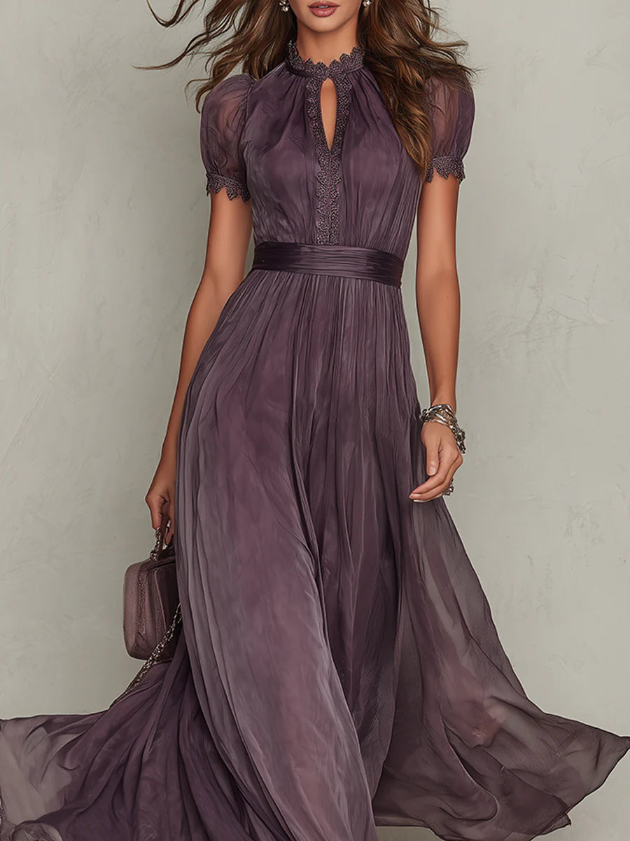 Gloria | Vestido largo morado