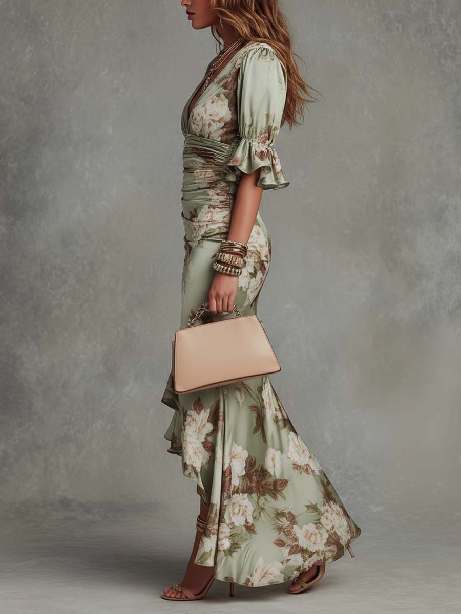 Sophia | Elegant Floral Maxi Dress