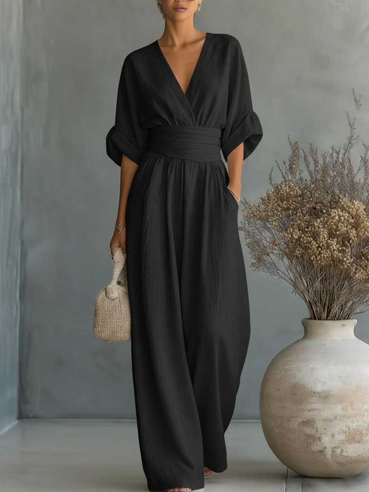 Rose™ V-Neck Jumpsuit