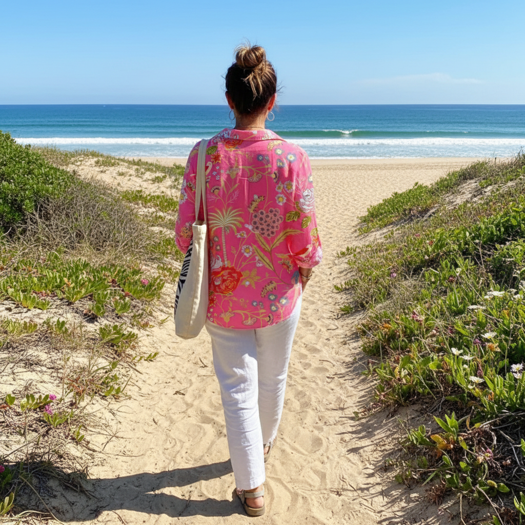 Floriana™ | Blouse Floraison Tropicale