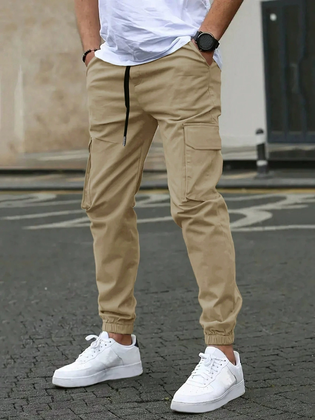 ROVESSA ROMA | PANTALONI CARGO JOGGER DA UOMO