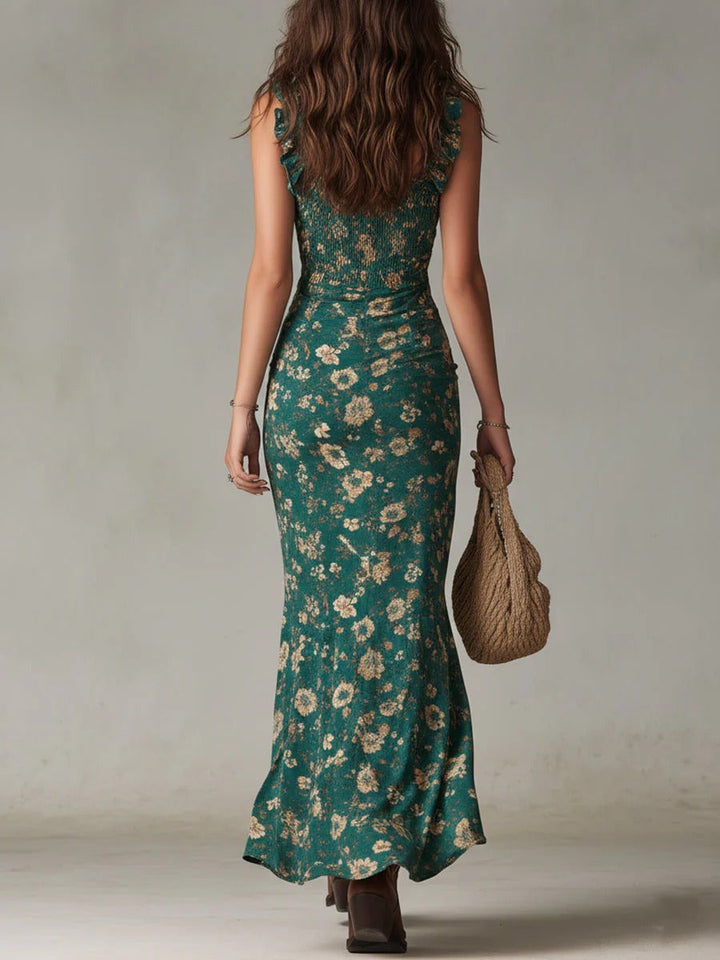Teresa | Vestido largo boho retro